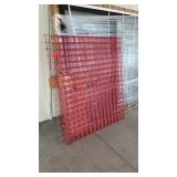 4- 45' X 54' METAL SHELVING RACKS