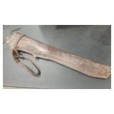 LEATHER MILITARY STYLE  VTGRIFLE SCABBARD