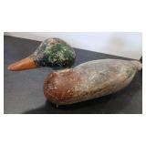 MASON 'TACK EYE' DRAKE DECOY EARLY 1900'S
