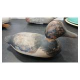 MASON 'GLASS EYE'  BLUE BILL DRAKE DECOY 1920'S