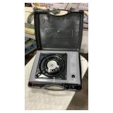 COLEMAN SINGLE BURNER PROPANE STOVE W/ CASE