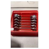 6 PC SNAP-ON SAE WRENCH SET