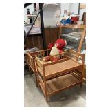WOOD VTG DOLL CRIB & BUNKBEDS W/ ORIGINAL 1952