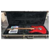 HAMER DIABLO ELECTRIC GUITAR & HARD CASE