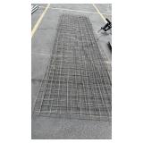 16' X 4' METAL WIRE RACK