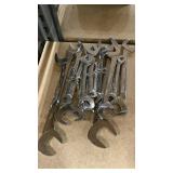 SNAP-ON 4 WAY ANGLE HEAD OPEN END WRENCHES,