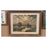 FRAMED ANTQ PRINT