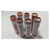 3 -2025 D 'LAST PENNIES' ROLLS &  $2 FV CLAD CENT