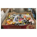 GROUP OF FISHING LURES INC PLASTICS, TOPWATER, CRA