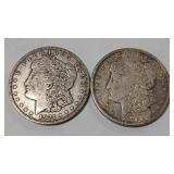 1921 & 1921 S MORGAN DOLLARS