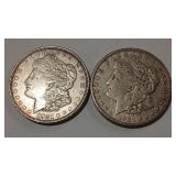 1921 & 1921 S MORGAN DOLLARS