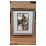 BEV DOOLITTLE 'SPIRIT OF THE GRIZZLY'FRAMED PRINT