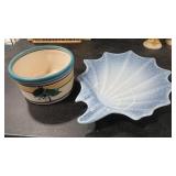ROYAL HAEGER R1823  ASHTRAY 7& ART POTTERY BOWL