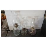 3 - KEROSENE LAMPS
