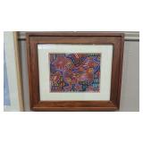 MOLA FRAMED TEXTILE PANEL