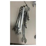 17 PC SNAP-ON COMBO WRENCH SET ASSORTED SIZES