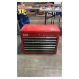 CRAFTSMAN 12 DRAWER TOOLBOX W/ ASSORTED TOOLS