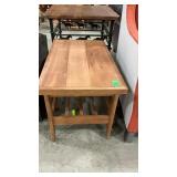 MCM STYLE WOOD ACCENT TABLE