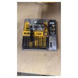 DEWALT 40 PC BIT SET & FLEX TOURQUE RIGHT ANGLE AT