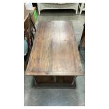 WOOD & METAL COCKTAIL TABLE