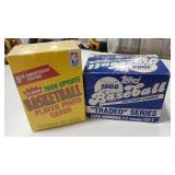 1990 FLEER UPDATE BASKETBALL & 1988 TOPPS BASEBALL
