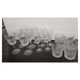 WATERFORD & CRYSTAL DRINK WARE