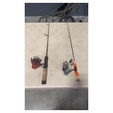 PANNIE STOPPER 36' & DOCK RUNNER ICE RODS W/ REGAL