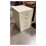 HON 2 DRAWER METAL FILING CABINET