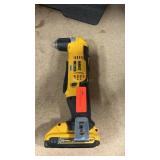 DEWALT 20V DCD740 3/8' VSR CORDLESS RIGHT ANGLE DR