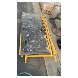 YELLOW FOLDING SCAFFOLD