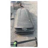 THULE CAR TOP CARRIER WITH KEY