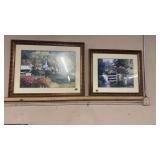 2 FRAMED PICTURES