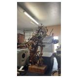 DRIFTWOOD SCULPTURE, 30'