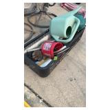 IRON ATV BASKET W/ CONTENTS