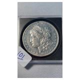 1884-S  MORGAN SILVER DOLLAR
