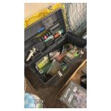 ARCHERY TACKLE BOX W/ SUPPLIES