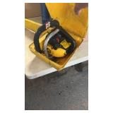 MCCULLOCH CHAINSAW IN YELLOW CASE