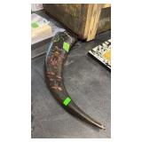 CARVED HORN