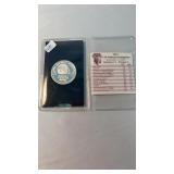 2001 MONTANA GRIZZLY NATIONAL CHAMPIONS 1 oz .999