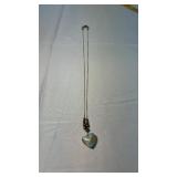 SILVER NECKLACE W/ PENDANT