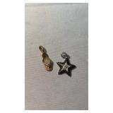 TWIO (2) .925 SILVER CHARMS