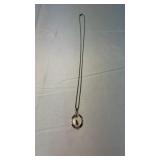 925 SILVER NECKLACE W/ PENDANT