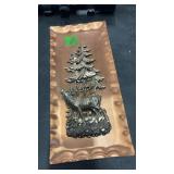 COPPER ELK WALL HANGING