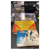 ROLLER SKATES, RADIO TELEGRAPH SIGNAL SET &