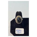 LADIES SILVER RING