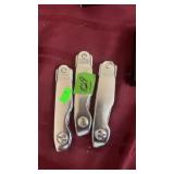 3 STANLEY UTILITY KNIVES