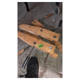 2 WOOD WORKING CLAMPS