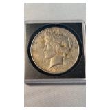 1923-S SILVER PEACE DOLLAR