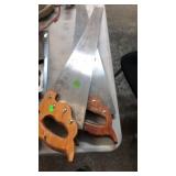 2 CARPENTER SAWS