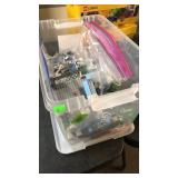 TOTE OF LEGOS